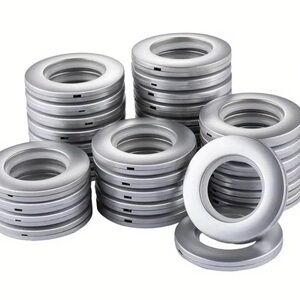 Vintage Style Curtain Grommets - Matte Silvery